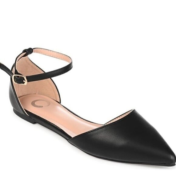 JOURNEE COLLECTION Reba Floral Flat Adjustable Ankle Strap Women’s SIZE 9W NEW - Picture 1 of 12